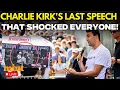 Download Lagu Charlie Kirk LIVE: Charlie Kirk’s Last Speech Before Assassination | Utah Shooting | US News Live