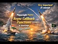 Playwright Part12 Async Callback Functions in JavaScript Async callback