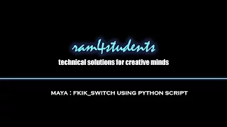 FKIK - Switch using Python Script