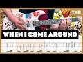 Lagu Green Day - When I Come Around - Guitar Tab | Lesson | Cover | Tutorial