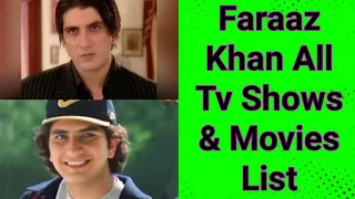 Faraaz Khan All Tv Serials List Full Filmography Indian Actor