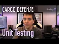 Unit Testing the AI Cargo Defense Devlog
