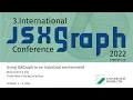 Using JSXGraph in an industrial environment