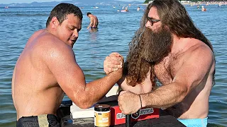 SCHOOLBOY VS AQUAMAN ARM WRESTLING 2026