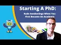 Rude Awakenings When You First Become An Academic. | Starting A Research Career. | PhD Life.