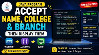 Java User Input Made Easy Scanner Explained