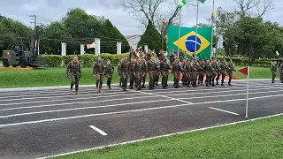 3°Bsup rompendo marcha ao som de fibra de heróis