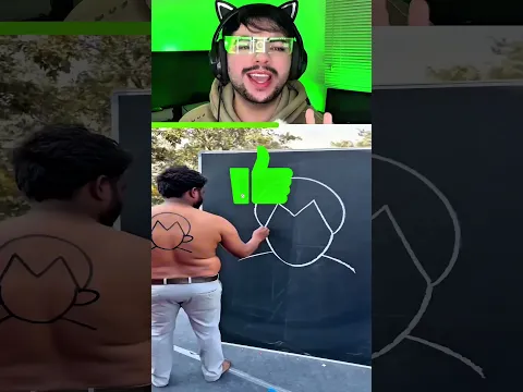 Desafio de desenho de costas! 🎨