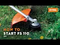 How to Start FS 110 STIHL Tutorial