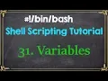 Variables Shell Scripting Tutorial for Beginners-31
