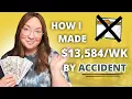 Lagu I Accidentally Made $13,584/wk WITHOUT a website!