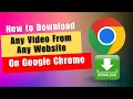 Download Lagu How to Download Any Video From Any Website On Chrome (PC)