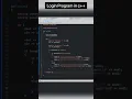 Username Password Login program in