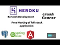 Free Hosting of Angular project on Heroku Springboot project on Heroku Postgres part 1
