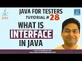 Java for Testers - What is Interface in Java with Example
