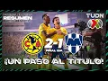 HIGHLIGHTS America 2-1 Monterrey Liga Mx - AP2024 Final IDA TUDN