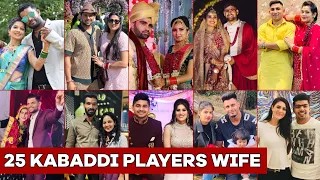 25 indian kabaddi players wife 2023 beautiful wife of indian kabaddi players