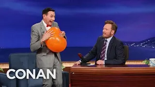 pee wee hermans water ski entrance conan on tbs