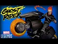 Marvel Legends Ghost Rider Danny Ketch with Motorcycle Hasbro Review And Custom Play Day Tweaks