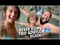 Never Using TripAdvisor Again Cold Hot Springs in Tuscany Hot Bath Thermal Spa Bagni San Filippo