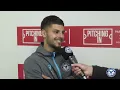 POST MATCH INTERVIEW Lucas Tomlinson with another Man of the Match performance
