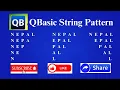 QBasic Tutorial String Pattern Printing N NE NEP NEPA NEPAL In HINDI