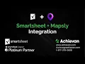 Smartsheet and Mapsly Integration