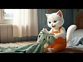 Download Lagu Mischievous little cat✂️secretly cut her mother's dress😭👗#cats #cat #story #animation