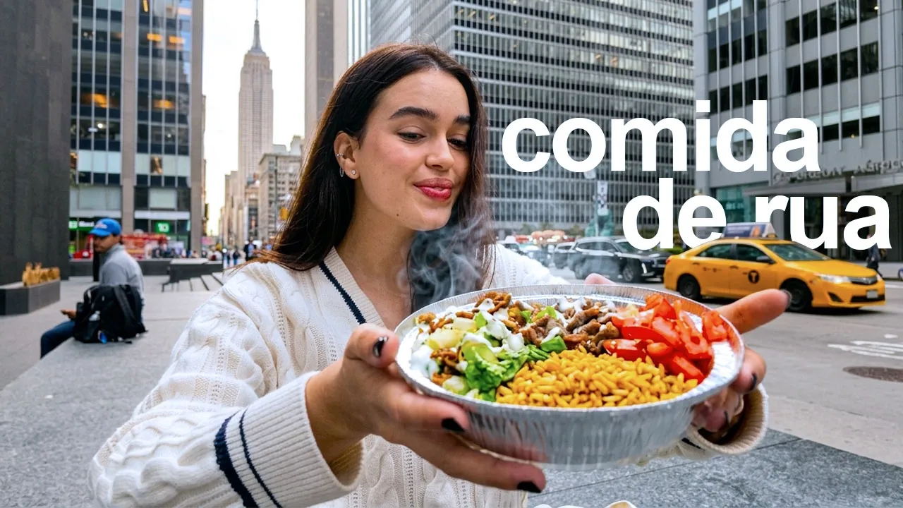 48 horas comendo APENAS comida de rua em nova york