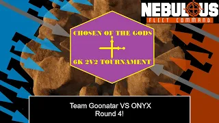 Team Goonatar VS ONYX Round 4 of 3 Nebulous Fleet Command