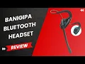 Lagu BANIGIPA Bluetooth-headset met boommicrofoon, review van open-ear hoofdtelefoons