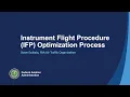 Instrument Flight Procedures IFP Optimization Process