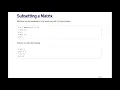 R Programming - Subsetting R Objects Matrices by Johns Hopkins University