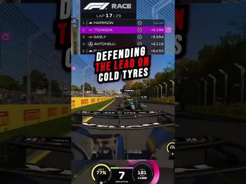 Defending the Lead on F1 26 is Tough Work...