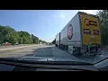 Florida to North Carolina - Time Lapse of the full drive