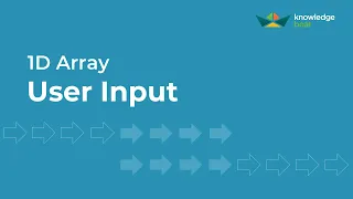 Single Dimensional Array Accepting User Input Java BlueJ ICSE Computer Applications