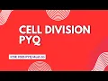 ICSE 10th PYQ 2025 Must do Cell division Metaphase