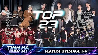 TOP 23 bản hit lọt top các bảng xếp hạng của Tinh Hà "Say Hi" - LAVIEM, 5 THÁNG, Secret...