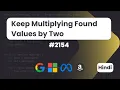 Keep Multiplying Found Values by Two Leetcode 2154 DSA HIndi Explaination Code With Deepak