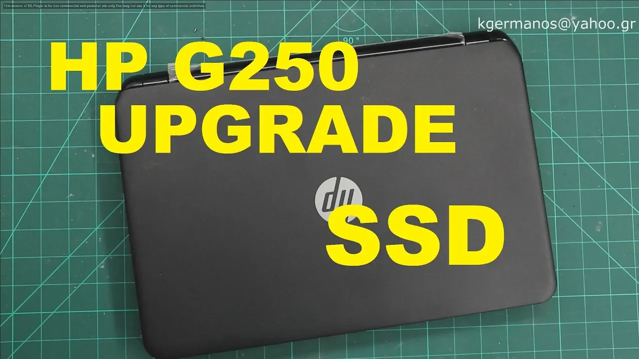 Unboxing and test of Hewlett-Packard HP 250 G3 laptop in 3D. The computer is with Core i3 Processors. 