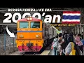 Lagu Solo Trip THAILAND #2 - Random Naik Kereta Ekonomi di THAILAND!