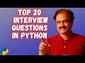 Top 20 Programming Interview Questions Solved Using Python