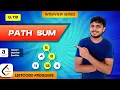 Path Sum Leetcode 112 Amazon interview question