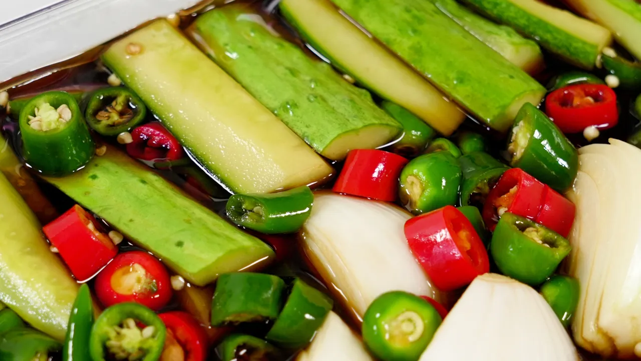 오이양파장아찌