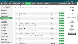 Python Session 1 Part Data Types and Data Structures