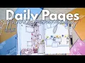 Setting Up Daily Pages in my Work Folio