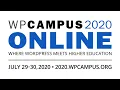 Extending the REST API - WPCampus 2020 Online