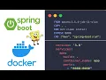 Docker Spring Boot Any Database