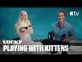 Lucky Anya Taylor-Joy and Drew Starkey Play with Kittens Apple TV