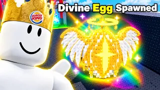 DIVINE EGG SPAWNED + ADMIN ABUSE In Steal An Egg